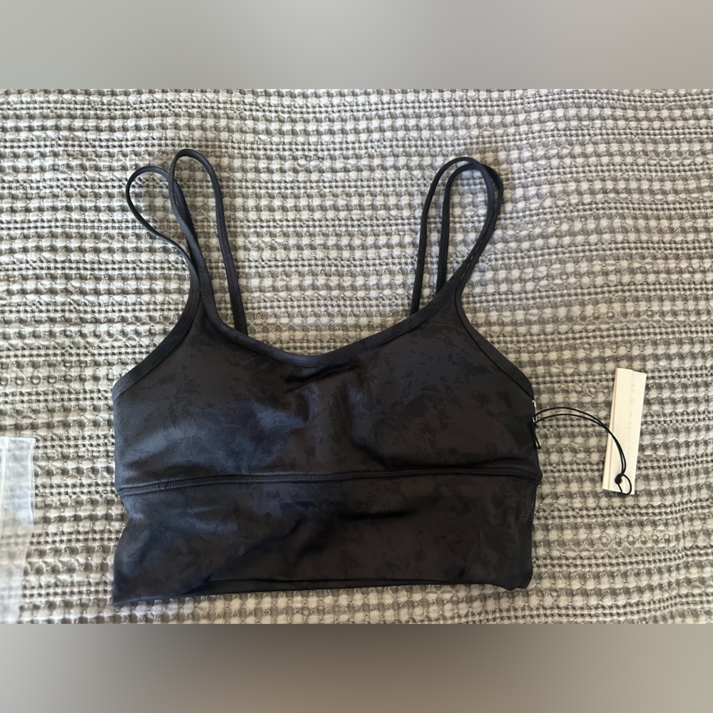 Paragon Double Strap Bra in Obsidian. Size XS. BRAND NEW